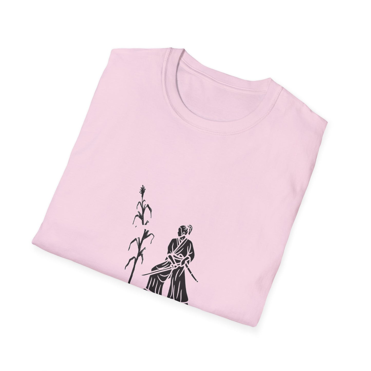 Samurai Discipline Tee – Warrior in a Garden Original Design