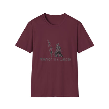 Samurai Discipline Tee – Warrior in a Garden Original Design