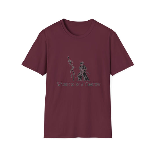 Samurai Discipline Tee – Warrior in a Garden Original Design