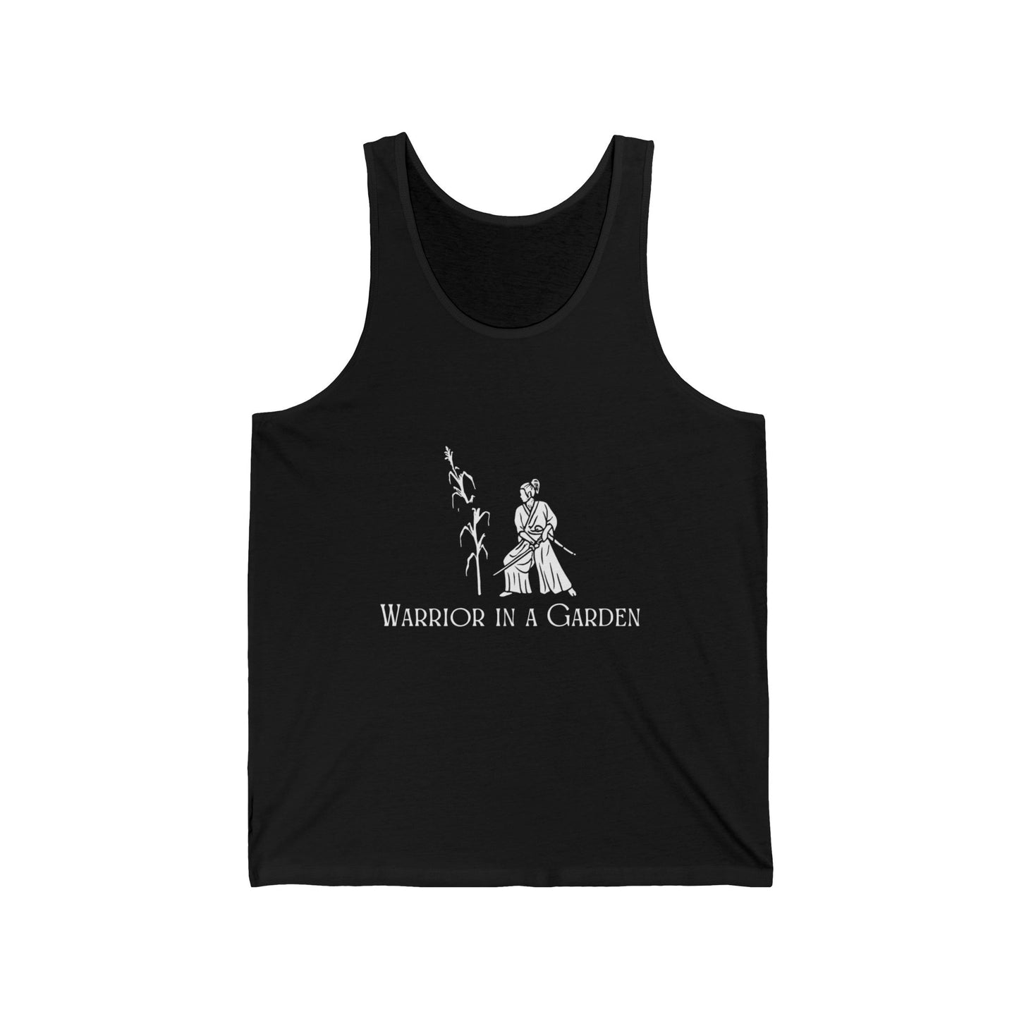 Warrior in a Garden Samurai Tank – Stoic Fitness Tank Top