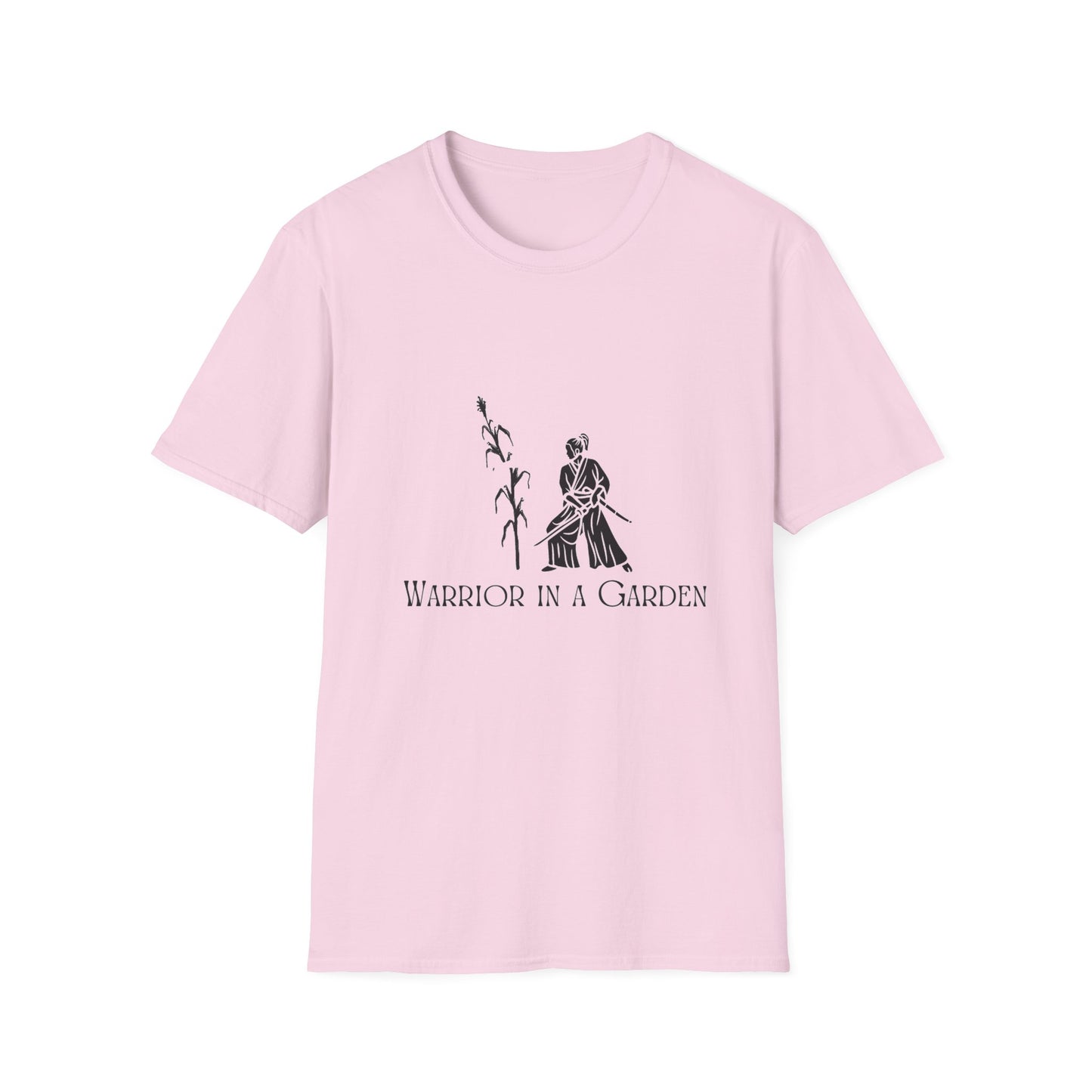 Samurai Discipline Tee – Warrior in a Garden Original Design