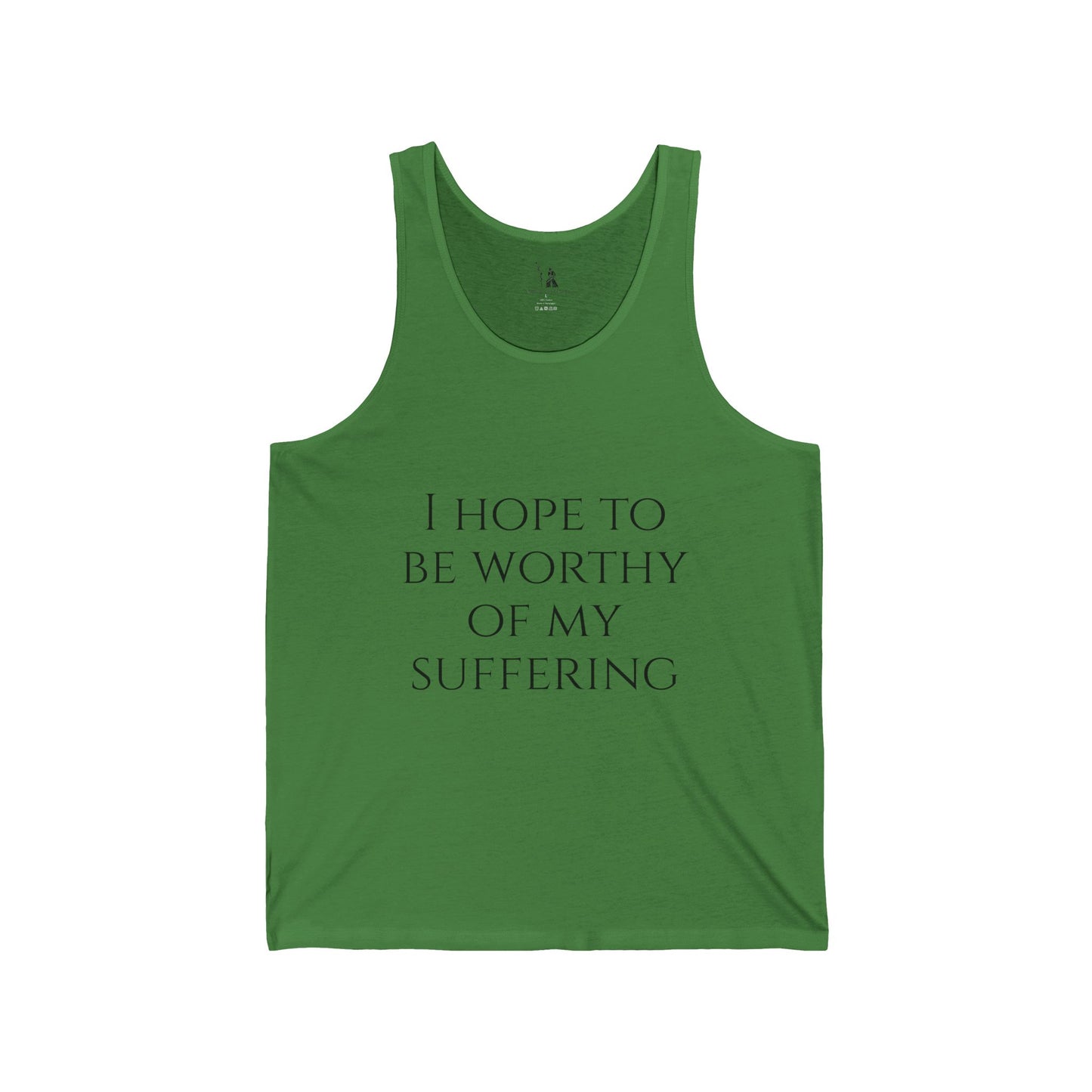 Worthy of My Suffering Tank Top – Fitness Discipline Apparel
