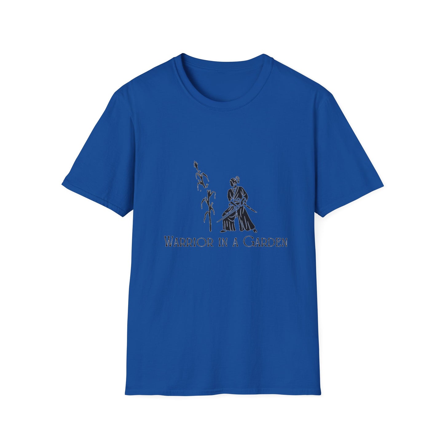 Samurai Discipline Tee – Warrior in a Garden Original Design