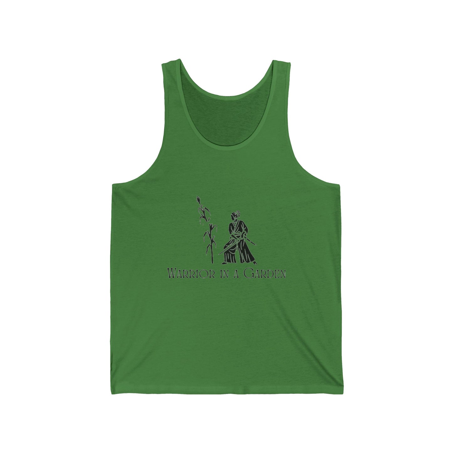 Warrior in a Garden Samurai Tank – Stoic Fitness Tank Top