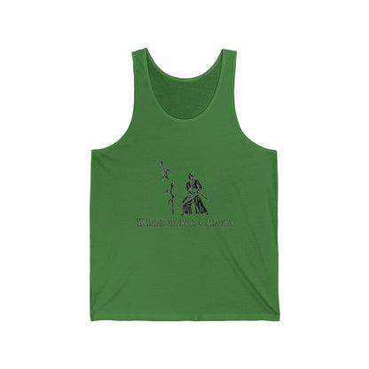 Warrior in a Garden Samurai Tank – Stoic Fitness Tank Top