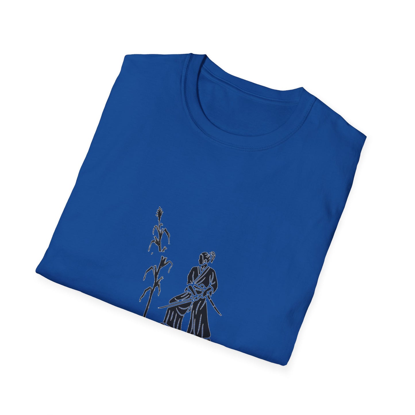 Samurai Discipline Tee – Warrior in a Garden Original Design