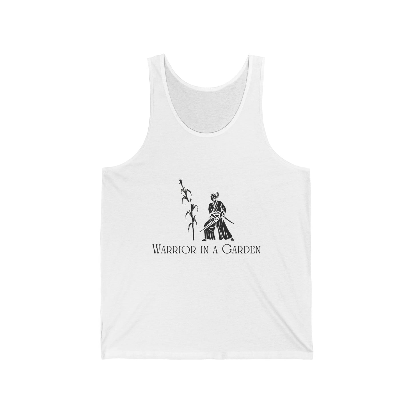 Warrior in a Garden Samurai Tank – Stoic Fitness Tank Top