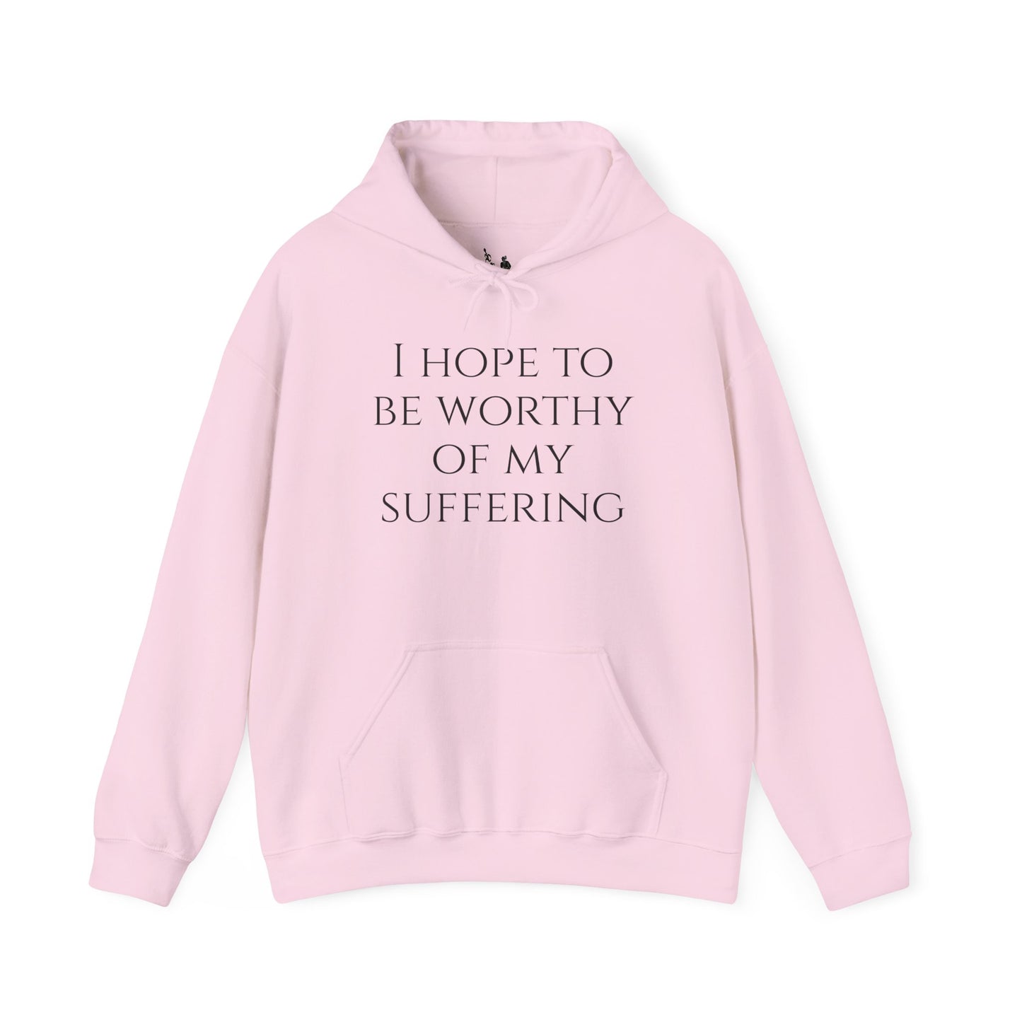 Worthy of My Suffering Hoodie – Discipline Through Hardship