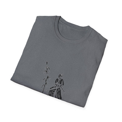 Samurai Discipline Tee – Warrior in a Garden Original Design