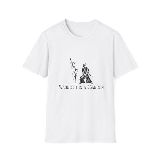 Samurai Discipline Tee – Warrior in a Garden Original Design