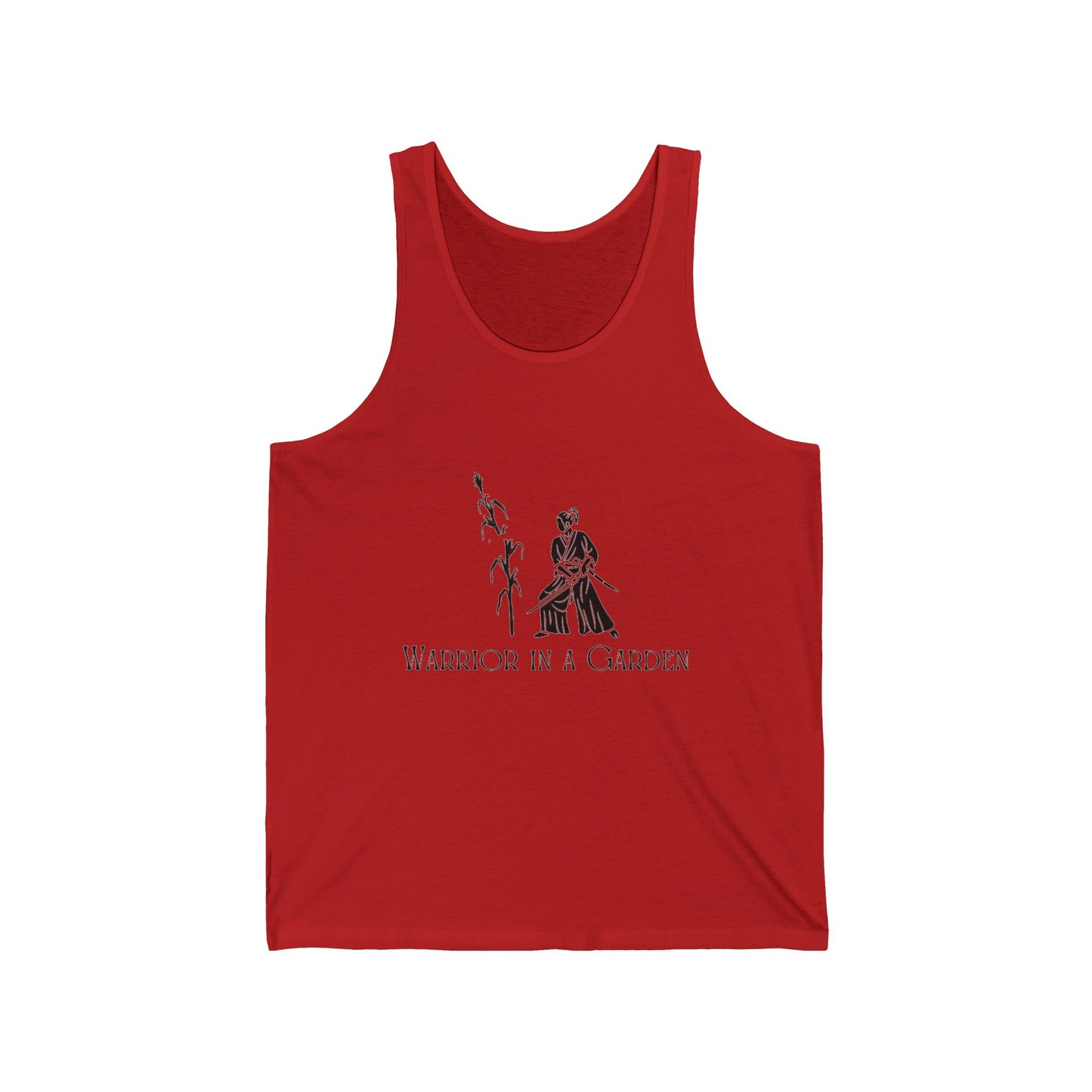 Warrior in a Garden Samurai Tank – Stoic Fitness Tank Top