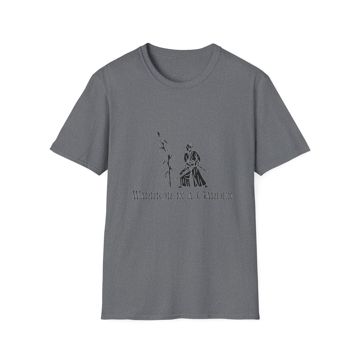 Samurai Discipline Tee – Warrior in a Garden Original Design
