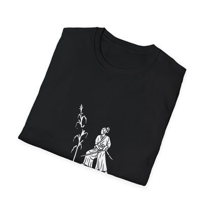 Samurai Discipline Tee – Warrior in a Garden Original Design